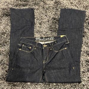Madewell Dark Indigo Bootcut Denim Jeans